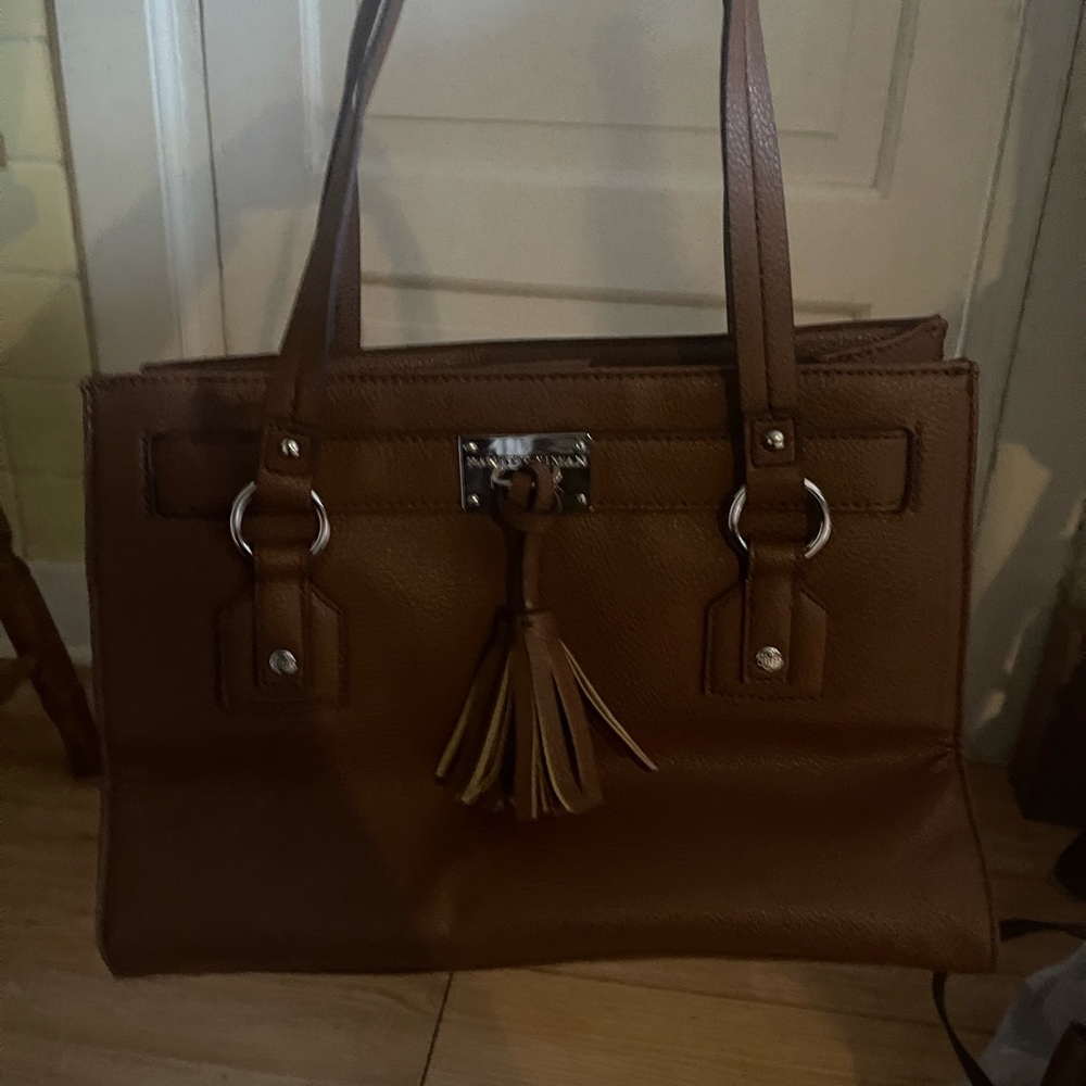 Dana Buchman purse drown leather